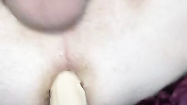 Kim Takes Toy while Playing with herself