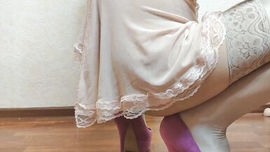 Some kind of masturbating and sexy walking on high heels - 3 image