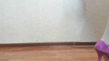 Some kind of masturbating and sexy walking on high heels - 7 image