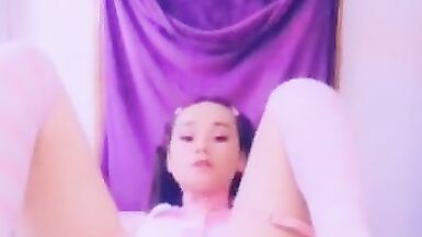 Cute Transgirl Playing with Toys - 8 image