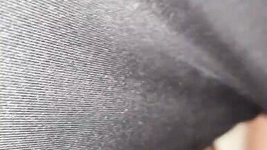 Crossdressing in wife's bodysuit - 9 image