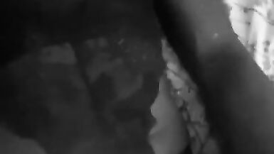 Lingerie Solo Anally Plugged