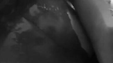 Lingerie Solo Anally Plugged