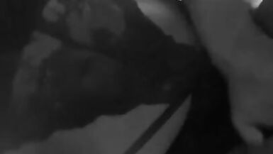 Lingerie Solo Anally Plugged