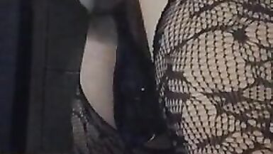 Dressed up sissy taking a pounding locked in chastity - 3 image