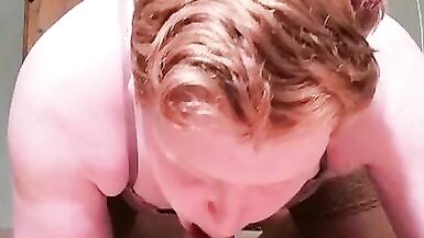 Sissy loser playing with toys - 9 image