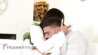 Trans Eva Maxim Pounded In The Ass By BF - 2 image