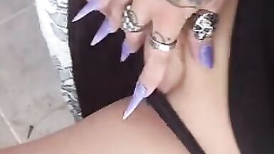 Mona Showing Her's Cock