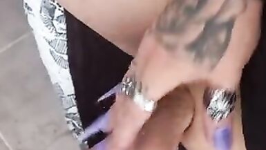 Mona Showing Her's Cock - 3 image