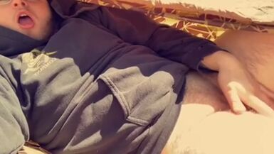 Teen Ftm Playing in Woods - 1 image