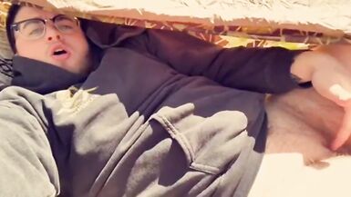 Teen Ftm Playing in Woods - 10 image