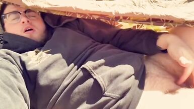 Teen Ftm Playing in Woods - 13 image