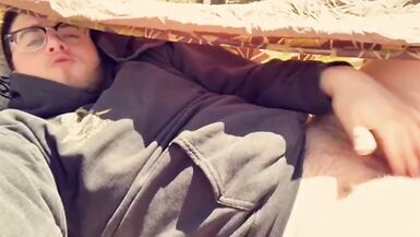 Teen Ftm Playing in Woods - 14 image