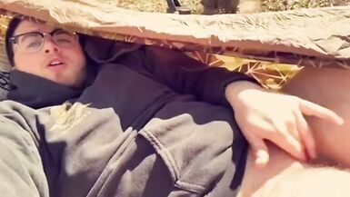 Teen Ftm Playing in Woods - 5 image