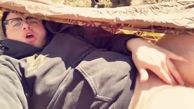 Teen Ftm Playing in Woods - 7 image