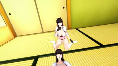 Monster Hunter Rise Futa Hinoa & Futa Minoto Taker POV - 14 image