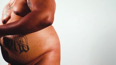 Fat Enby BOARLORD Laughs so Hard their Belly Jiggles on its Own! - 1 image