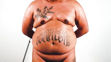 Fat Enby BOARLORD Laughs so Hard their Belly Jiggles on its Own! - 15 image