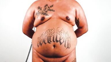 Fat Enby BOARLORD Laughs so Hard their Belly Jiggles on its Own! - 3 image