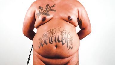 Fat Enby BOARLORD Laughs so Hard their Belly Jiggles on its Own! - 4 image