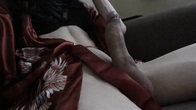 Big asian dick with CUMSHOT slowmo - 5 image