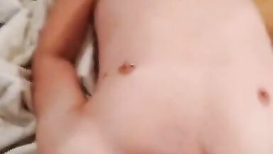 "get up on all Fours... Show me both your Fucking Holes... Stroke your Cock..." - 15 image