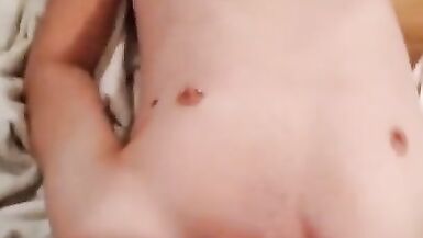 "get up on all Fours... Show me both your Fucking Holes... Stroke your Cock..." - 2 image