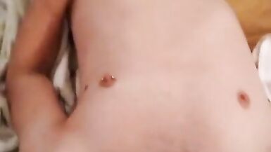 "get up on all Fours... Show me both your Fucking Holes... Stroke your Cock..." - 8 image