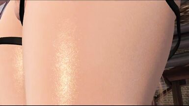 Waifu FUTANARI Showing her Gorgeous Body **BIG Dick & Vagina** - second Life - 10 image