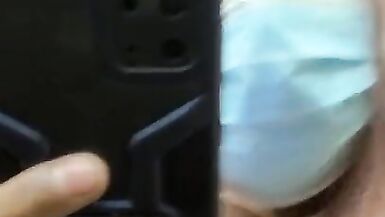 Sissy Walks Around Naked And Uses The Womens Public Restroom - 7 image