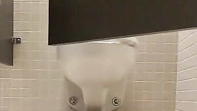 Sissy Walks Around Naked And Uses The Womens Public Restroom - 8 image