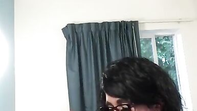 Cock Slut Sissy Sucks Dick at Cheap Motel Hungry for Cum - 7 image