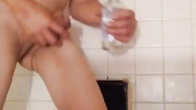 Pouring Body Oil on & then Peeing on myself - 3 image