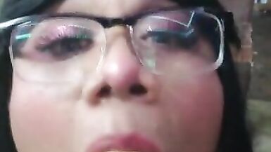 Gordita Con Traje De Colegiala Deseosa De Una Gran Verga