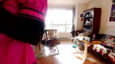 Sissy Maid Shackled to Toilet - 12 image