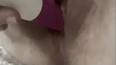 FTM Freddie Flowers Toys his Boy Pussy