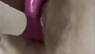 FTM Freddie Flowers Toys his Boy Pussy