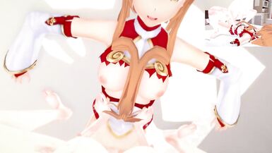 SAO - Futa Asuna Yuuki Fucks you Hard | Taker Female POV - 15 image