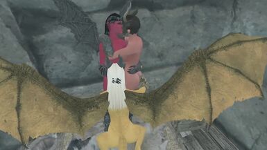 Two Succubi and a Dragon Girl - 10 image