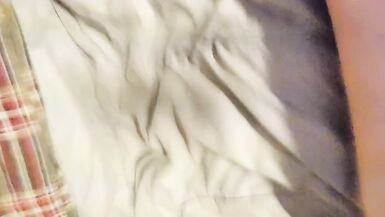 Cute Enby Drops their Phone on their Face before they CUM! (Silly, Homemade, hi Pornhub :p) - 8 image