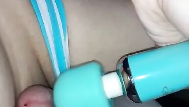 Tgirl Teases herself till she Cums - 12 image