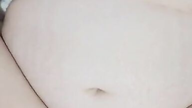 BBW Trans Girl moans as she jerks and cums PoV - 2 image