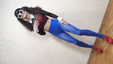 Sexy body + sexy nylon pantyhose - 7 image