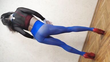 Sexy body + sexy nylon pantyhose - 9 image