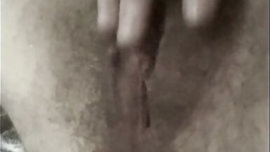 Trans man uses toy to suck and fuck his boy pussy