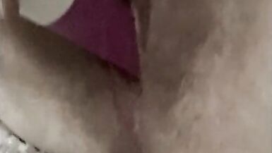 Trans man uses toy to suck and fuck his boy pussy - 7 image