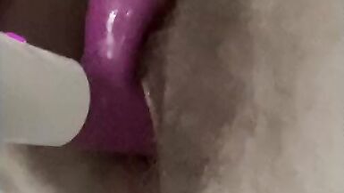 Trans man uses toy to suck and fuck his boy pussy - 9 image