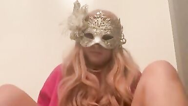 Horny Boy Pussy Princess Bounces on Cock in the Bathroom - 5 image