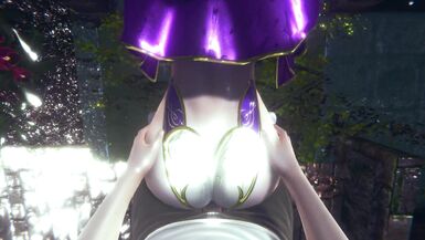 GENSHIN IMPACT Mona, Amber, Ninggung Sex Compilation (3D PORN) - 4 image