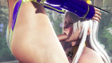 GENSHIN IMPACT Mona, Amber, Ninggung Sex Compilation (3D PORN) - 7 image